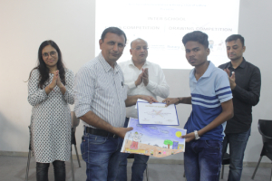 Inter School Drawing Competetion with Rotary Club of Udhna