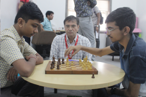 Inter school Chess Competetion with Rotary Club of Udhna