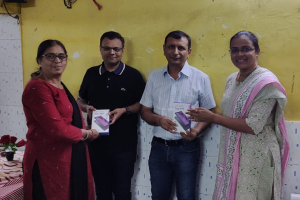 Tablet Donation to New Model School