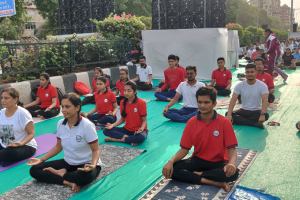 Participated in International Yoga Day Celebration Organized by SMC